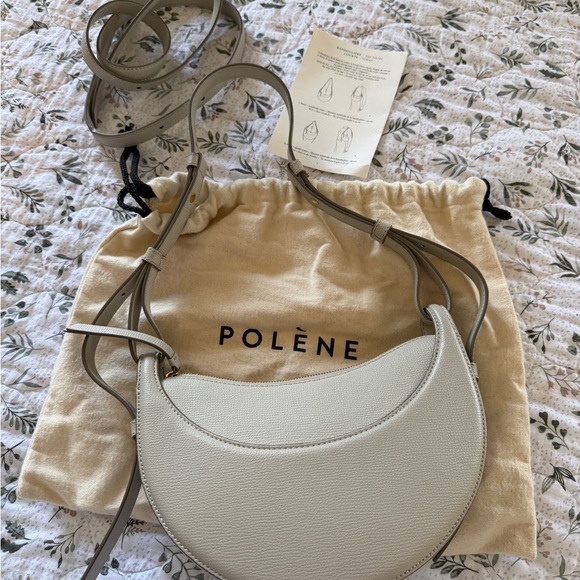 Polene Numéro Dix Edition Textured Chalk Bag - Picture 4 of 16